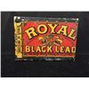 Image 2 : Royal Black Advertising Box Circa 1880's 4.5" x 3"