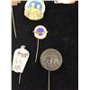 Image 2 : Lot of 14 Vintage Sports Related Pins from Europe 1920's-30's