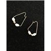 Image 2 : 14k Gold and Pearl Earrings