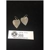 Image 1 : Sterling Silver Heart Earrings