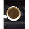 Image 2 : Vintage Lennox " Morning Glory" Vase with 24kt Gold Rim. 6.5" H  with a 4" Diameter
