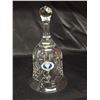 Image 2 : A Nice Tatbury Crystal Full Lead Crystal Dinner Bell and Bowl