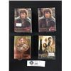 Image 1 : 4 Bundles of Trading Cards. 3 Lord of the Rings, 1 The Scorption King. Premium Trading Cards