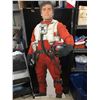 Image 2 : Star Wars The Force Awakens 5'11" Cardboard Movie Cutout. For Advertising Oscar Isaac. Lifesize Post