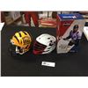 Image 1 : Sports Lot Vancouver Stealth Bobble Head, Helmet Bank and a Riddell Tigers Helmet
