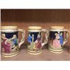 Image 2 : 6 Vintage Beer Steins All Made in Japan