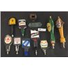 Image 1 : 9 Beer Taps Plus a Bear Face Wall Mount Bottle Opener and A BS Corner Sign for the Bar. All Beer Tap
