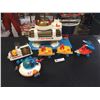 Image 1 : Vintage 1984 Fisher Price Space Station Plus Other Vehicles, Missle Launcher