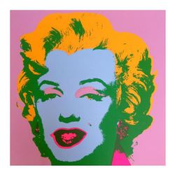 Andy Warhol  Marilyn 11.28  Silk Screen Print from Sunday B Morning.