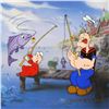 Image 2 : "The Big One" Limited Edition Hand Painted Animation Cel. Numbered and Hand Signed by Myron Waldman 