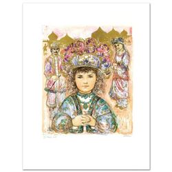 "Darya's Daughter" Limited Edition Lithograph by Edna Hibel (1917-2014), Numbered and Hand Signed wi