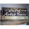 Image 1 : NOS FORD TIN SIGN