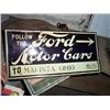 Image 1 : NOS FORD TIN SIGN