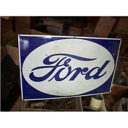 NOS PORCELIN FORD SIGN
