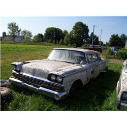 1959 FORD GALAXIE 4DR POST