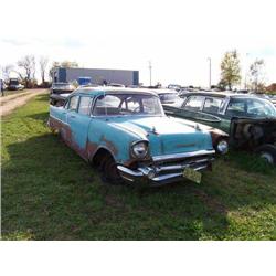 1957 CHEVROLET 4DR 