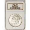 Image 1 : 1887 $1 Morgan Silver Dollar Coin NGC MS64