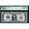 Image 1 : 1923 $1 Silver Certificate PCGS 66PPQ