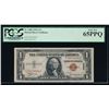 Image 1 : 1935A $1 Hawaii Silver Certificate PCGS 65PPQ