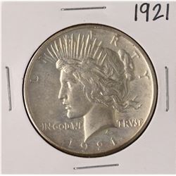 1921 $1 Peace Silver Dollar Coin