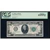 Image 1 : 1928 $20 San Francisco Federal Reserve Note PCGS 65PPQ