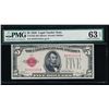 Image 1 : 1928 $5 Legal Tender Note PMG 63EPQ