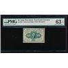 Image 1 : 10 Cent First Issue Fractional Note PMG 63EPQ