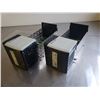 Image 1 : (2) ALLEN-BRADLEY 1756-PA72/C AC POWER SUPPLY W/ 1746--A10 SLOT RACK