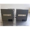 Image 3 : (2) ALLEN-BRADLEY 1746-P2 POWER SUPPLY W/ 1746--A10 SLOT RACK