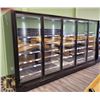 Image 1 : LARGE 5-DOOR COMMERCIAL FREEZER UNIT W/ COMPRESSOR