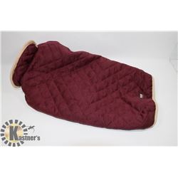 NANO SUEDE BELLY QUILTED JACKET SIZE 22"