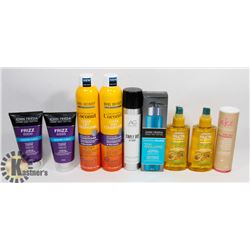 BAG OF ASSORTED HAIR PRODUCTS
