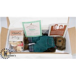 ASHTON DRAKE BEARS TO CHERISH "BENJAMIN" BEAR.