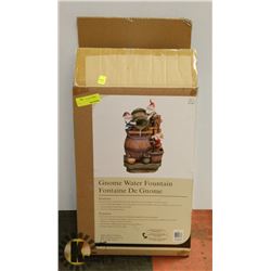 GNOME WATER FOUNTAIN 19.1" TALL