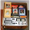Image 1 : PANASONIC 8 TRACK PLAYER WITH 8 TRACK TAPES