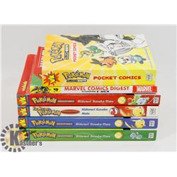 LOT OF POKÉMON BOOKS