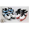 Image 1 : 2 SETS OF DISNEY ICE SKATES SIZE 13 & 10.