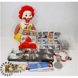 LOT OF MISCELLANEOUS COLLECTIBLES: