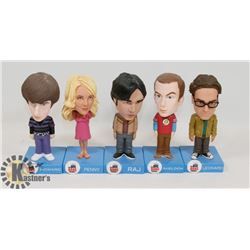 SET OF 6 INCH BIG BANG THEORY