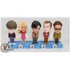 Image 1 : SET OF 6 INCH BIG BANG THEORY