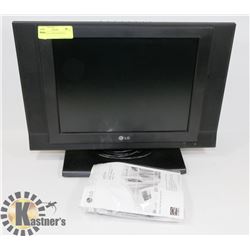 15" MINI LG TV WITH REMOTE