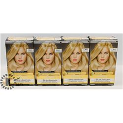 LOT OF 4 LOREAL PARIS HAIR COLOR #LB02 BLONDISSIME