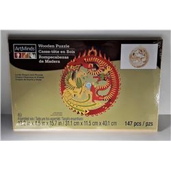 18)  FACTORY SEALED WOODEN PUZZLE