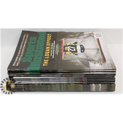 FLAT OF ASSORTED SPORTS MAGAZINES