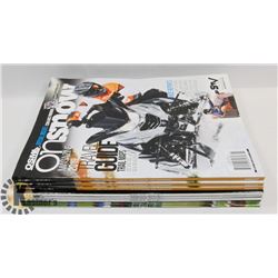 FLAT OF ASSORTED SNOWMOBILE & DISCOVERY MAGAZINES
