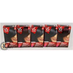 LOT OF 5 VIDAL SASSOON DEEP VELVET VIOLET &
