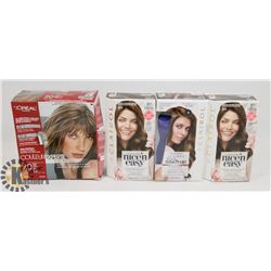 BAG OF ASSORTED HAIR DYE