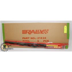 LOT OF 6 NEW 24" ULTRA VISION WIPER BLADES