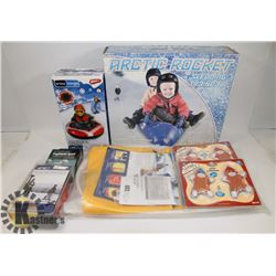 NEW SNOW TUBES ARTIC ROCKET TRAINING