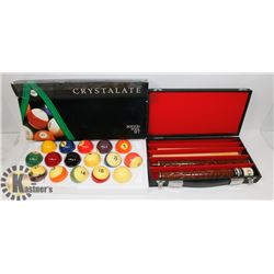 VINTAGE CRYSTALATE SNOOKER